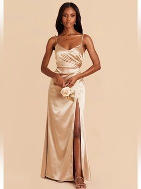 birdy grey sea glass dress used | Dresses | Birdy Grey Medium Bridesmaid embroidery flower